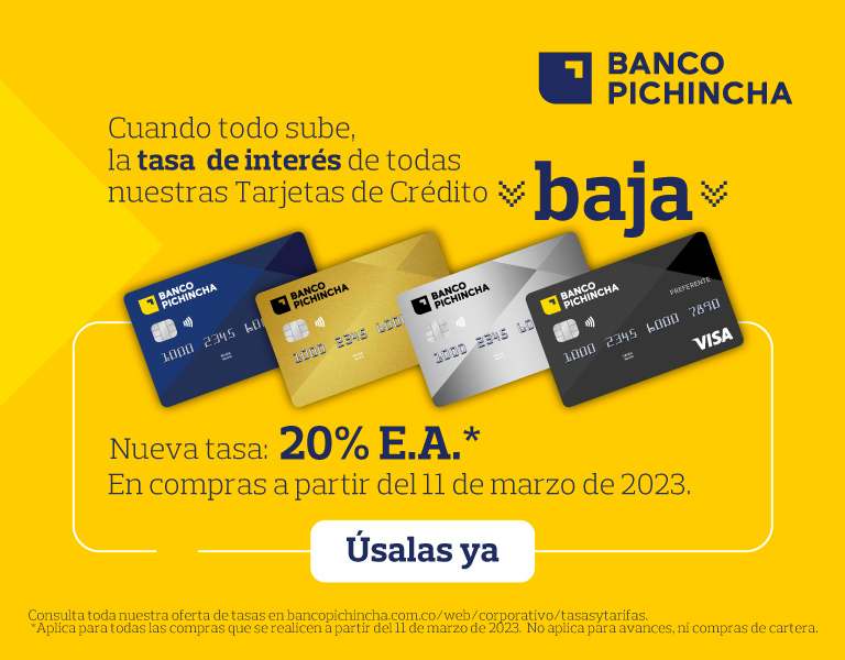 Nuestras Tarjetas De Crédito Del Banco Pichincha, Tenemos La Ideal Para ...