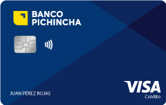 Tarjeta de Crédito clasica Banco Pichincha, clic para más información